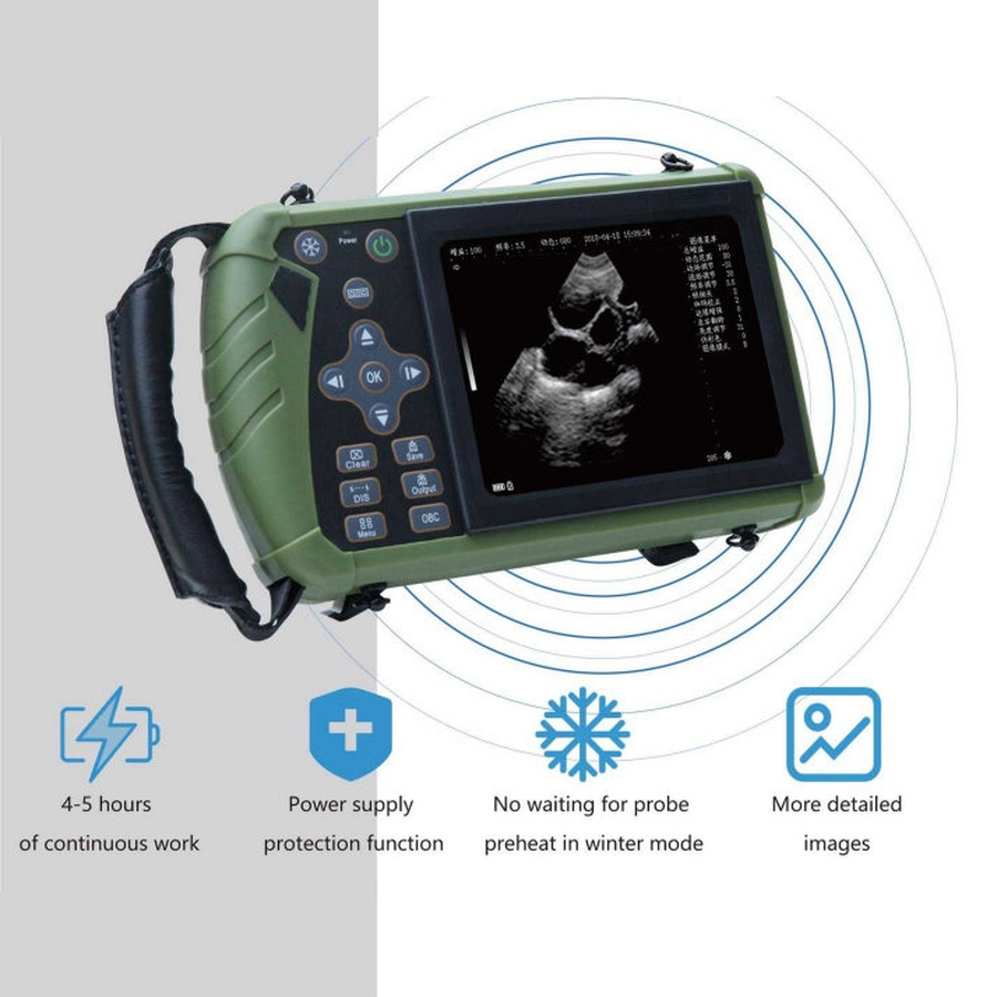 Sistema de escáner diagnóstico veterinario a prueba de agua y fácil de usar para diagnosticar enfermedades