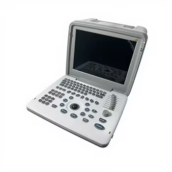 Máquina de ultrasonido avanzada en blanco y negro para diagnósticos precisos