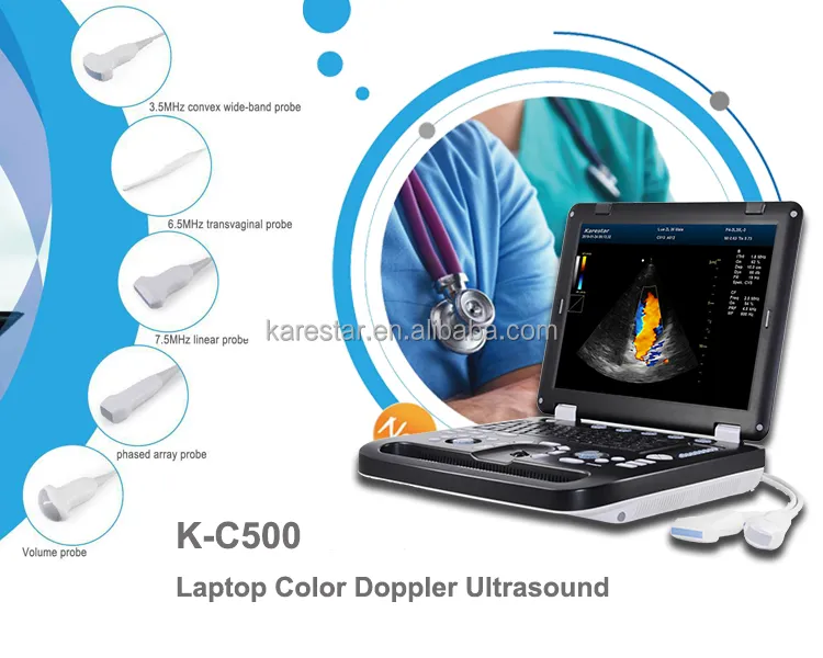 Doppler 3D 4D color ecografo