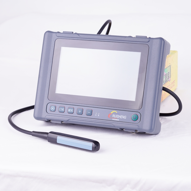 Precio Mayorista 8inch Sistema de Diagnóstico Ultrasónico Digital Portátil para Veterinaria Máquina para Animales