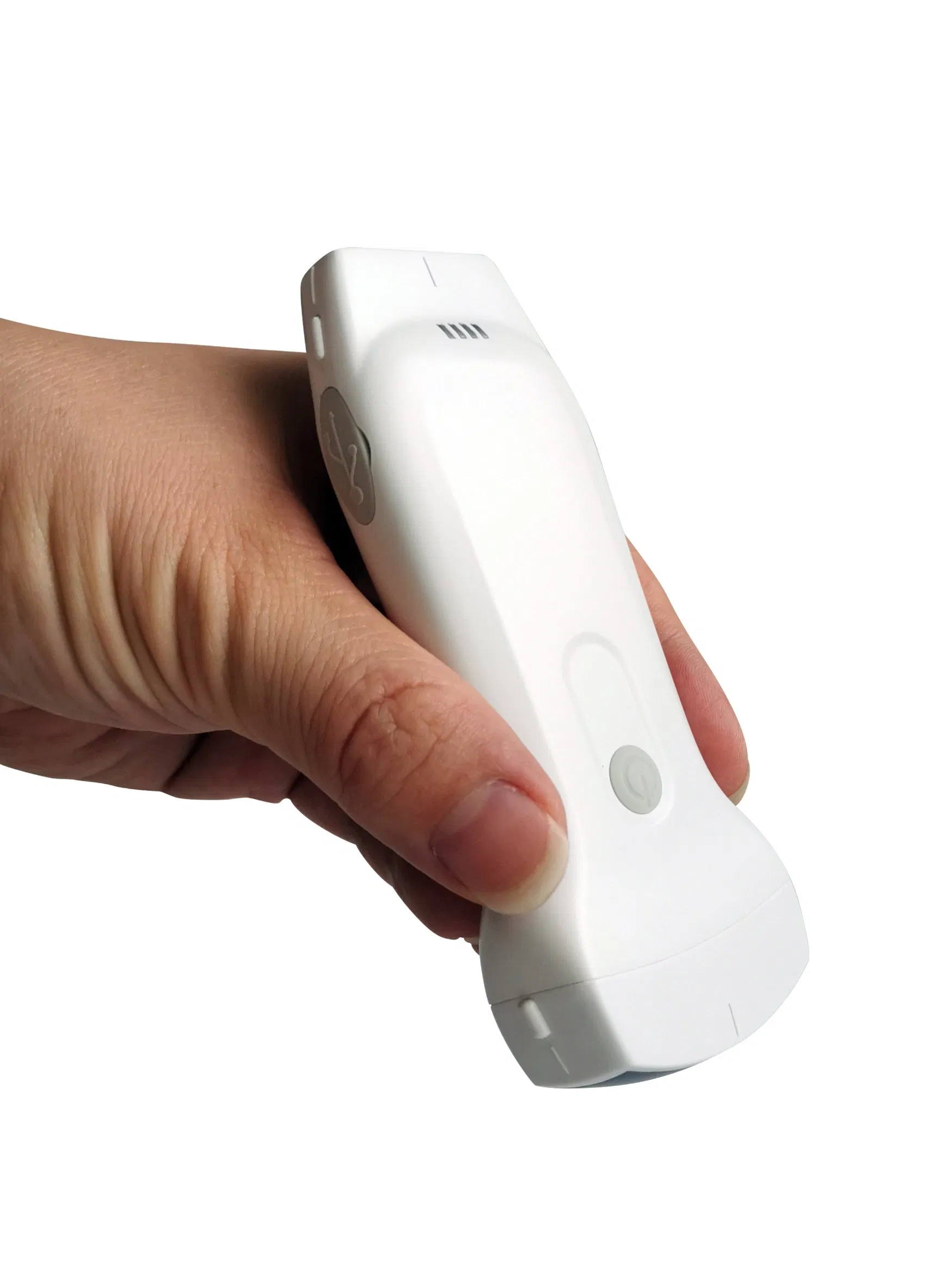 Escáner de ultrasonido Doppler color inalámbrico lineal convexo de doble sonda cardíaca