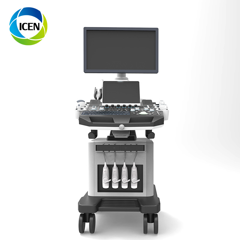 in-A900 China Médico Barato 2D/3D/4D Sistema de Diagnóstico Portátil Digital Carro Máquina de Ultrasonido Doppler Color Precio