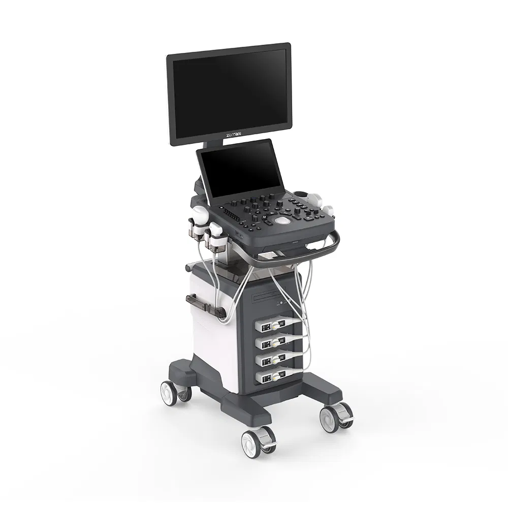 Ltub72 Carro de Alta Definición de Ciencias Médicas 3D/4D Precio del Sistema de Ultrasonido Doppler Color