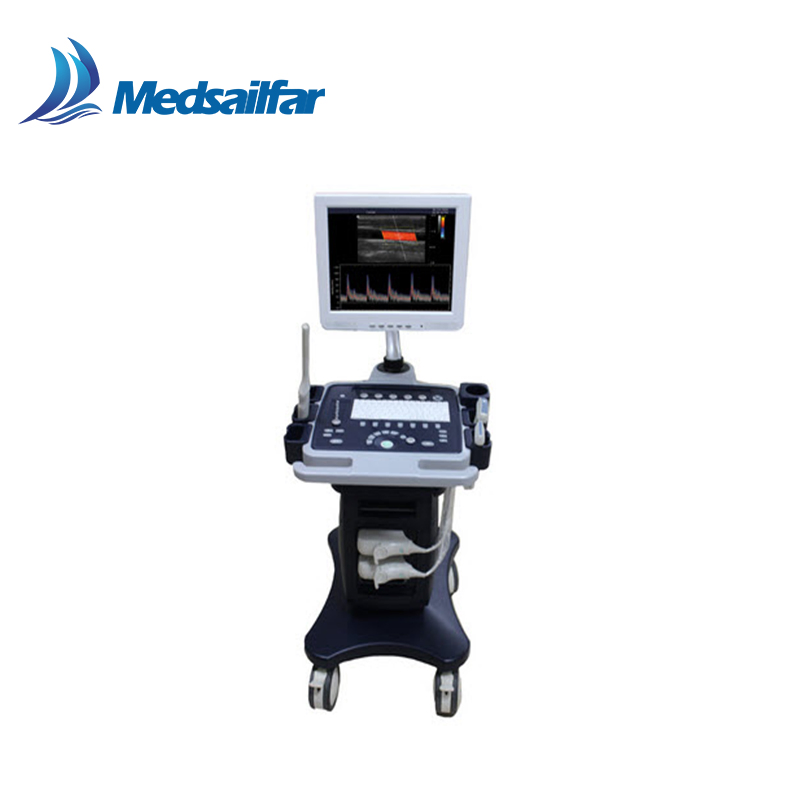 Plataforma para PC 3D Sistema de Diagnóstico por Ultrasonido Doppler Veterinario con Carro