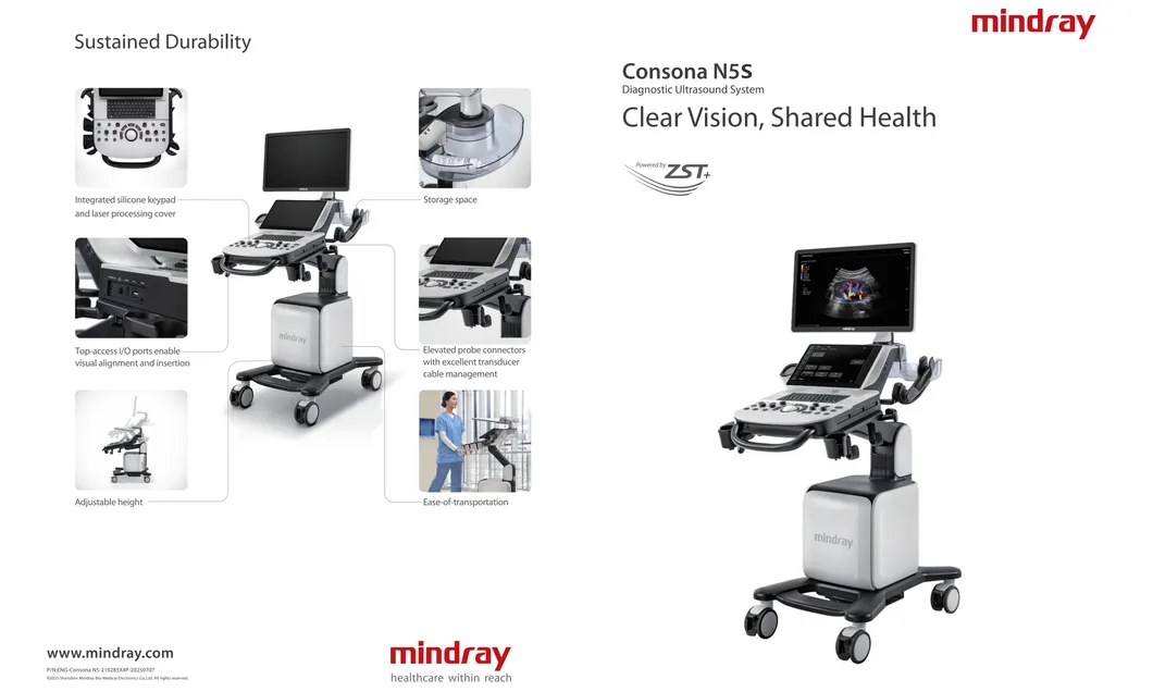 Máquina de Ultrasonido Médico 3D 4D