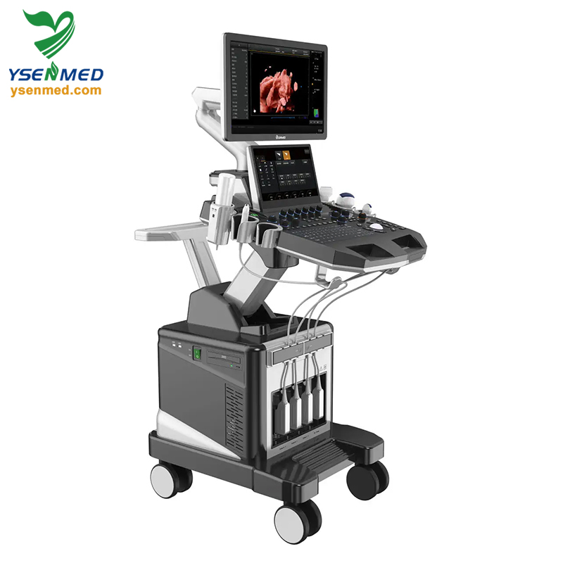 Ysb-T3 Carro de Equipos Médicos Sistema de Ultrasonido Doppler Color