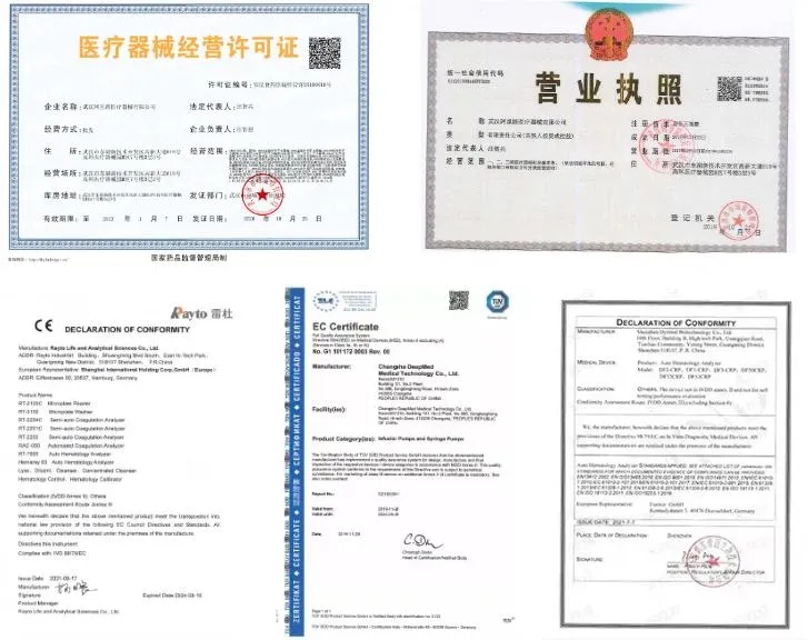 Certificaciones del producto