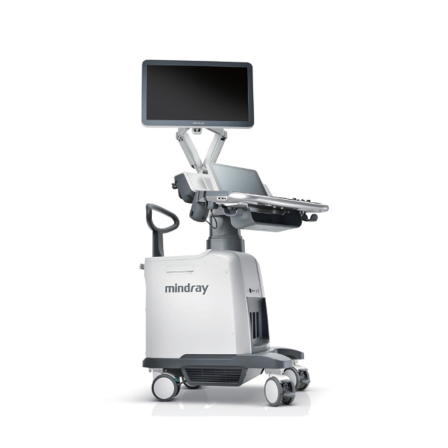 Mindray DC-80S Ecógrafo Doppler Color Digital 4D con Carro, Sistema de Diagnóstico Cardíaco Vascular/Obstétrico-Ginecológico