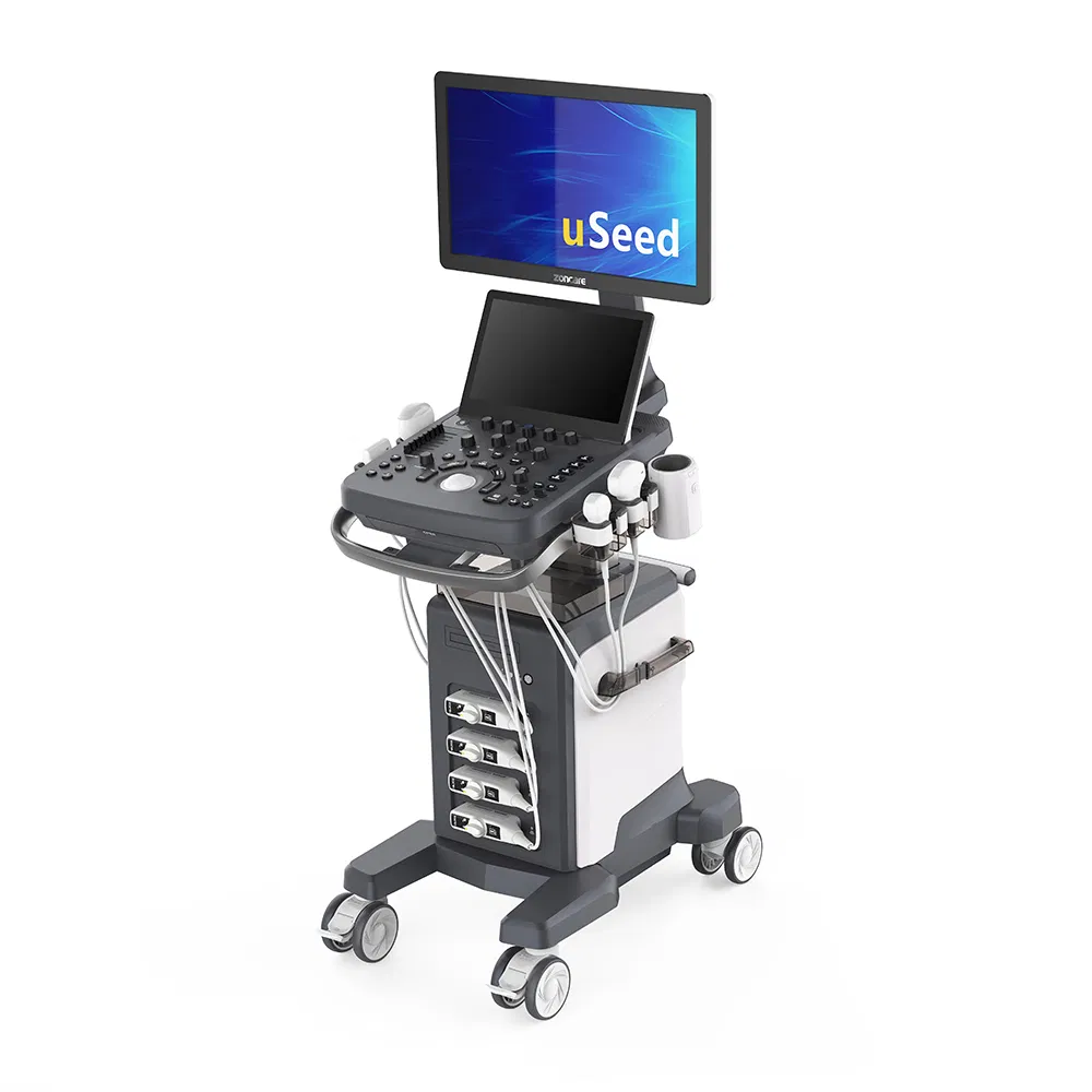 Ltub72 Carro de Alta Definición de Ciencias Médicas 3D/4D Precio del Sistema de Ultrasonido Doppler Color