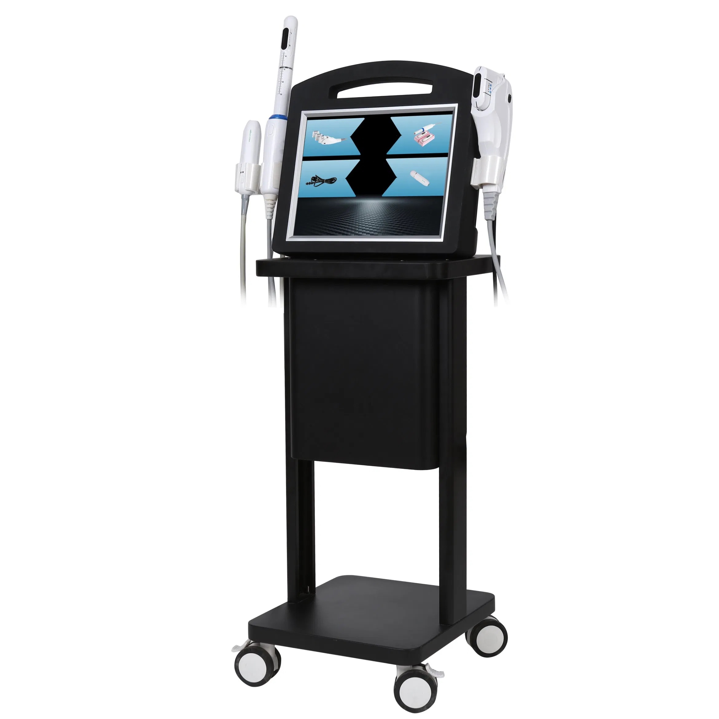 Ultrasonido Hifu Apretamiento Vaginal Eliminación de Arrugas Elevación Facial 4D Máquina Hifu Vmax