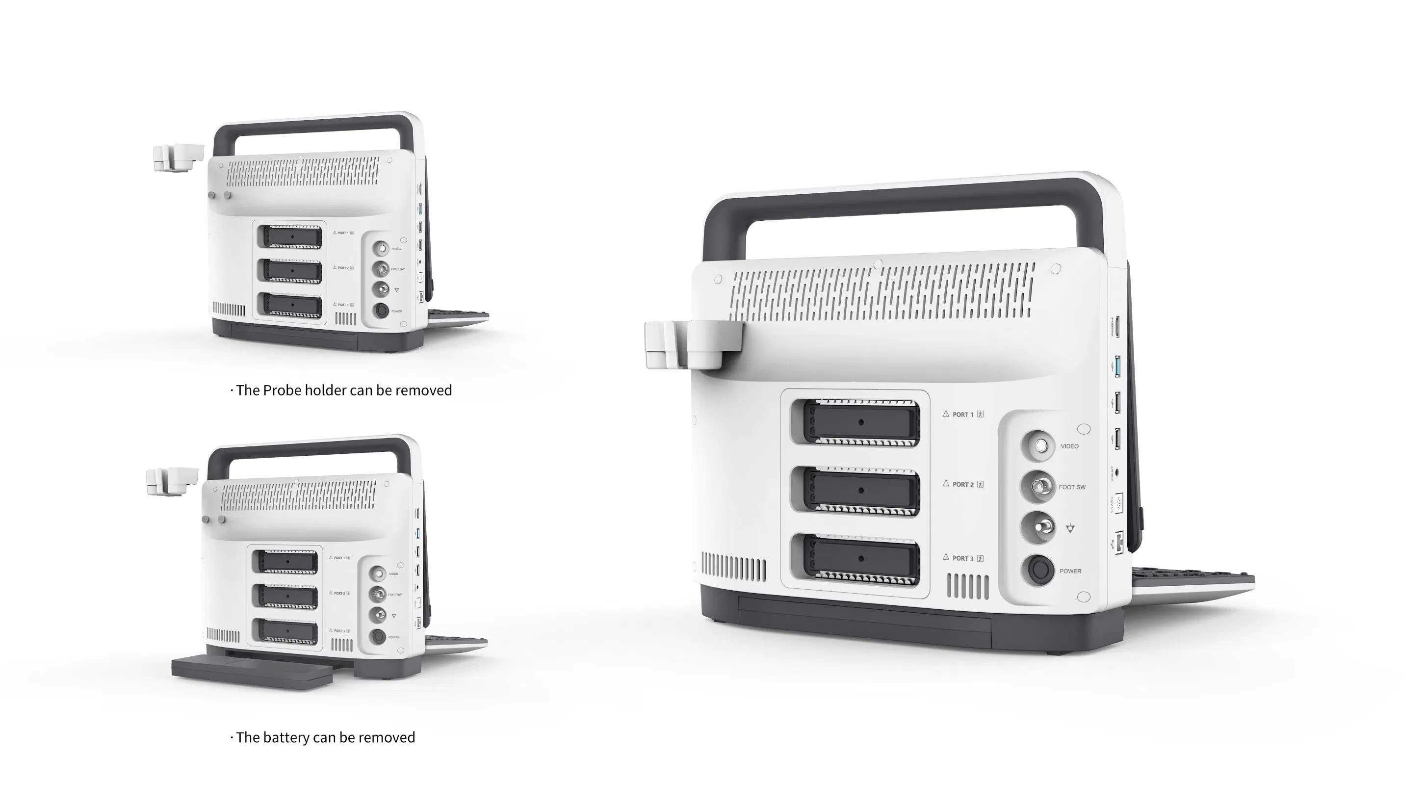Ltub74 Portátil 15.6-Inch Sistema de Ultrasonido Doppler Color de Alta Resolución 3D 4D