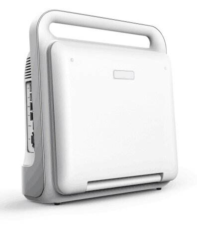 Sistema de ultrasonido avanzado de imagen por flujo de color digital con sonda convexa y imagen Doppler