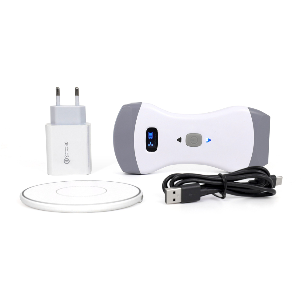 Contec Cms1600b Doppler Vascular Portátil Inalámbrico 3D 4D Máquina de Ultrasonido Portátil