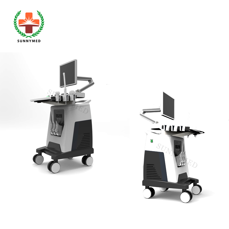 Sy-A028c Carro de Ginecología y Obstetricia 2D Máquina de Ultrasonido Doppler Color