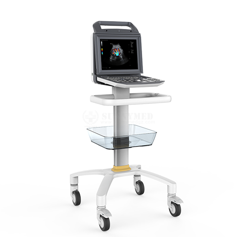 Sya-M5 Doppler de color convexo, sonda lineal Pw 3D, 4D, 5D Diagnóstico por ultrasonido máquinas de ultrasonido portátiles para obstetricia, ginecología, cardiología
