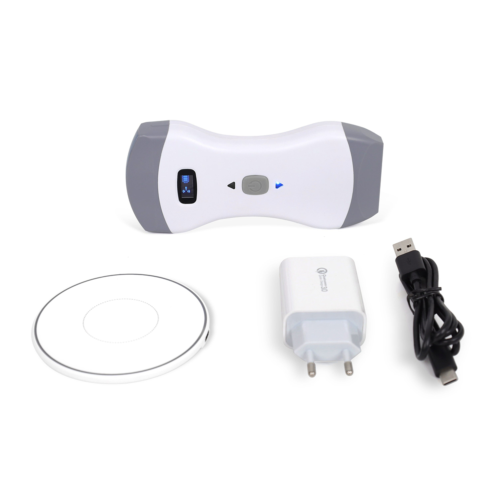 Contec Cms1600b Aprobado por Salud Canadá Máquina de Ultrasonido Portátil Doppler Color
