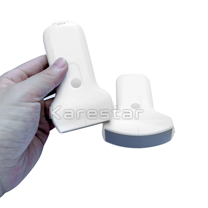 Escáner ultrasónico portátil inalámbrico con Doppler de color, sonda convexa de bolsillo