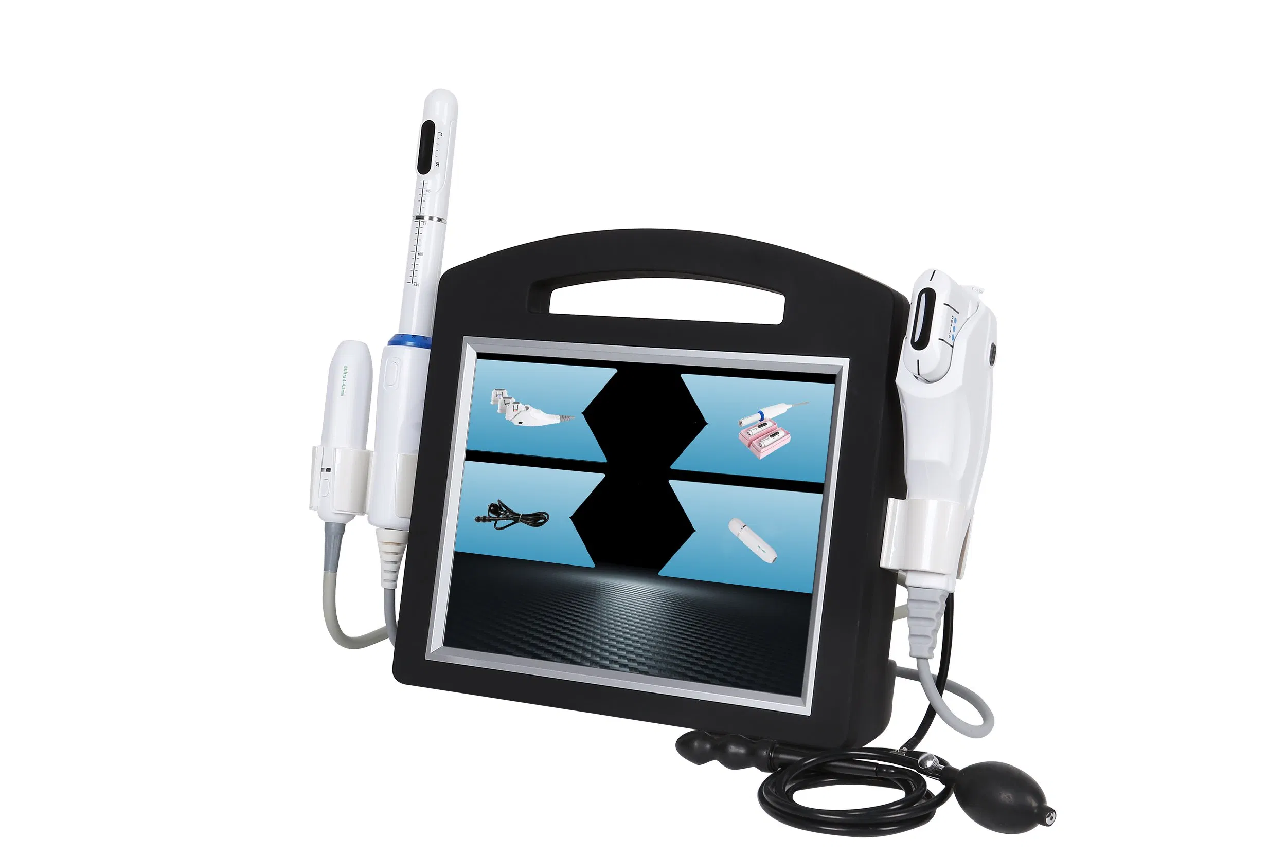 Ultrasonido Hifu Apretamiento Vaginal Eliminación de Arrugas Elevación Facial 4D Máquina Hifu Vmax