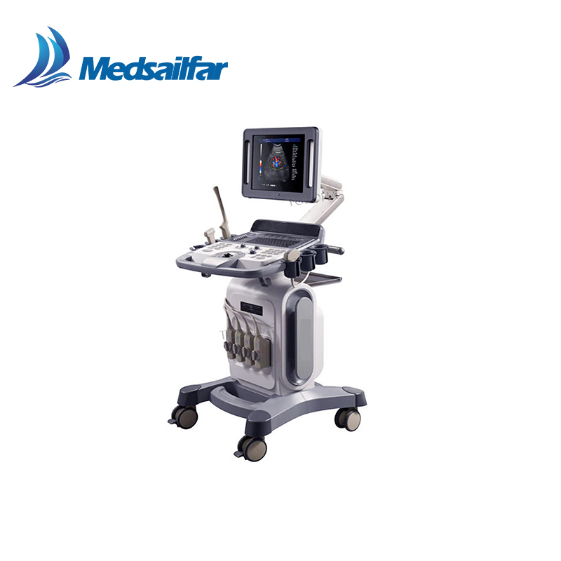 Plataforma para PC 3D Sistema de Diagnóstico por Ultrasonido Doppler Veterinario con Carro
