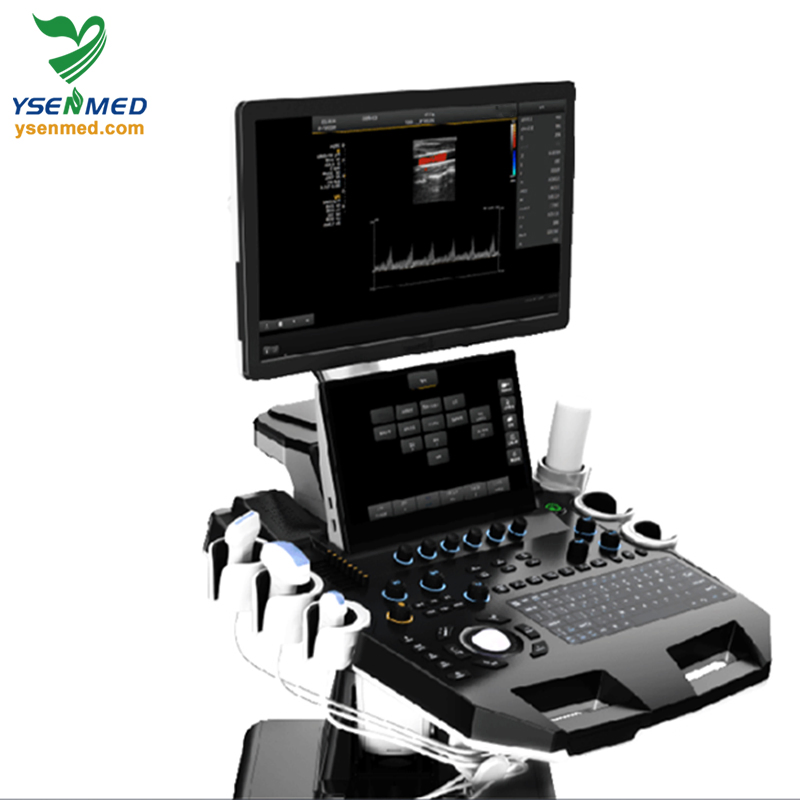 Ysb-T3 Carro de Equipos Médicos Sistema de Ultrasonido Doppler Color