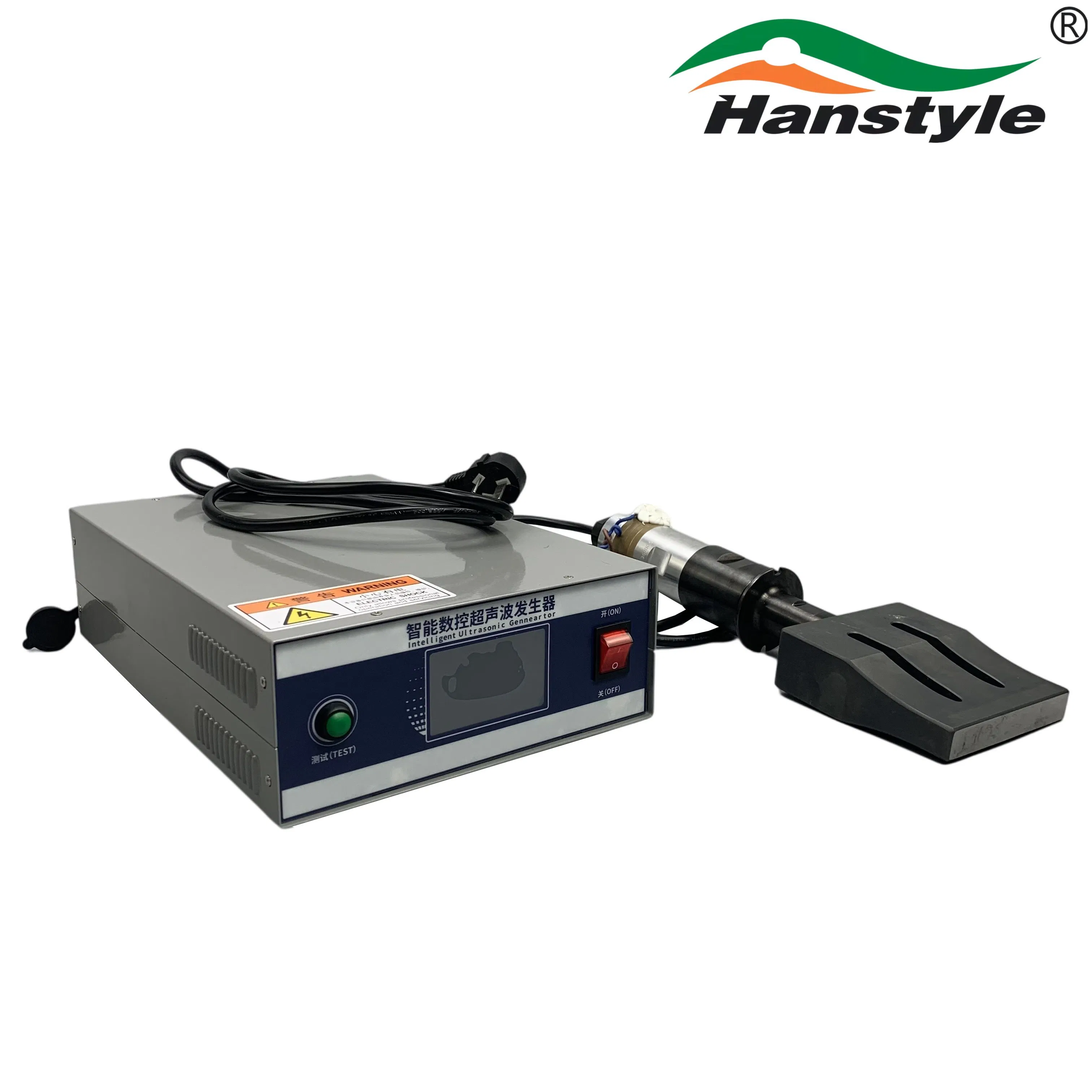 Sistema de soldadura ultrasónica de onda ultrasónica intermitente de alta estabilidad y alta velocidad para máquina de soldadura de plástico no tejido 20kHz