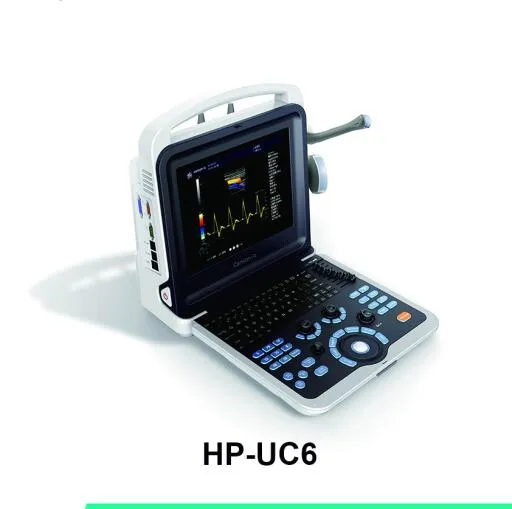 Sistema de Diagnóstico Ultrasonido Doppler Color Portátil de Clínica China 2D 4D