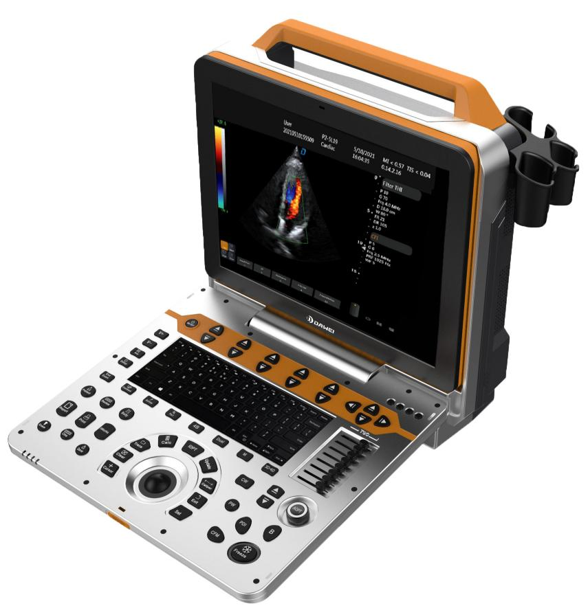 Máquinas de Imagen Portátiles Dwp6 Sistema de Ultrasonido Doppler Color Aprobado por CE