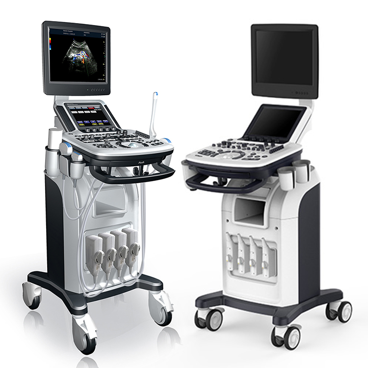 El Sistema de Diagnóstico Médico de Hospital de Precio Más Bajo Escáner Ultrasónico Portátil 3D 4D 5D Máquina de Ultrasonido Doppler Color Trolley