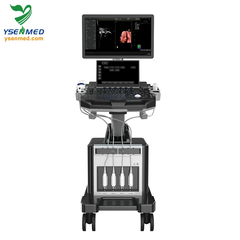 Ysb-T3 Carro de Equipos Médicos Sistema de Ultrasonido Doppler Color