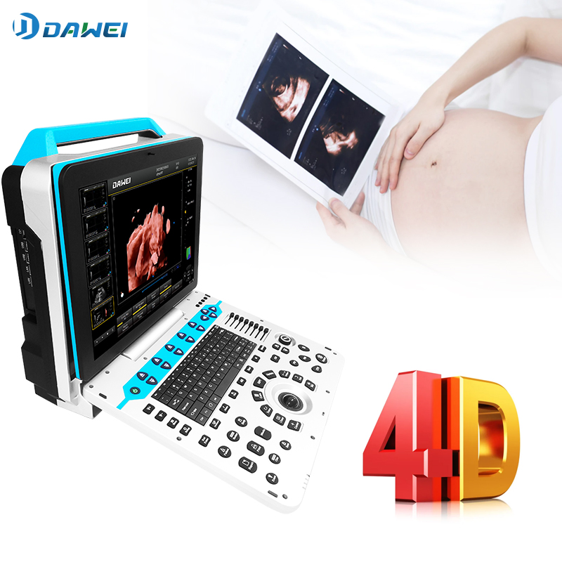 Máquina Médica de Ultrasonido Color Portable Doppler3d 4D