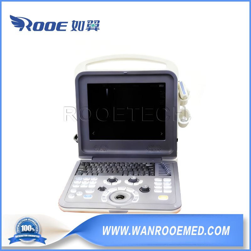 Estilo de cuaderno 2/4D Máquina de ultrasonido portátil escáner de ultrasonido Doppler color para ginecología y obstetricia