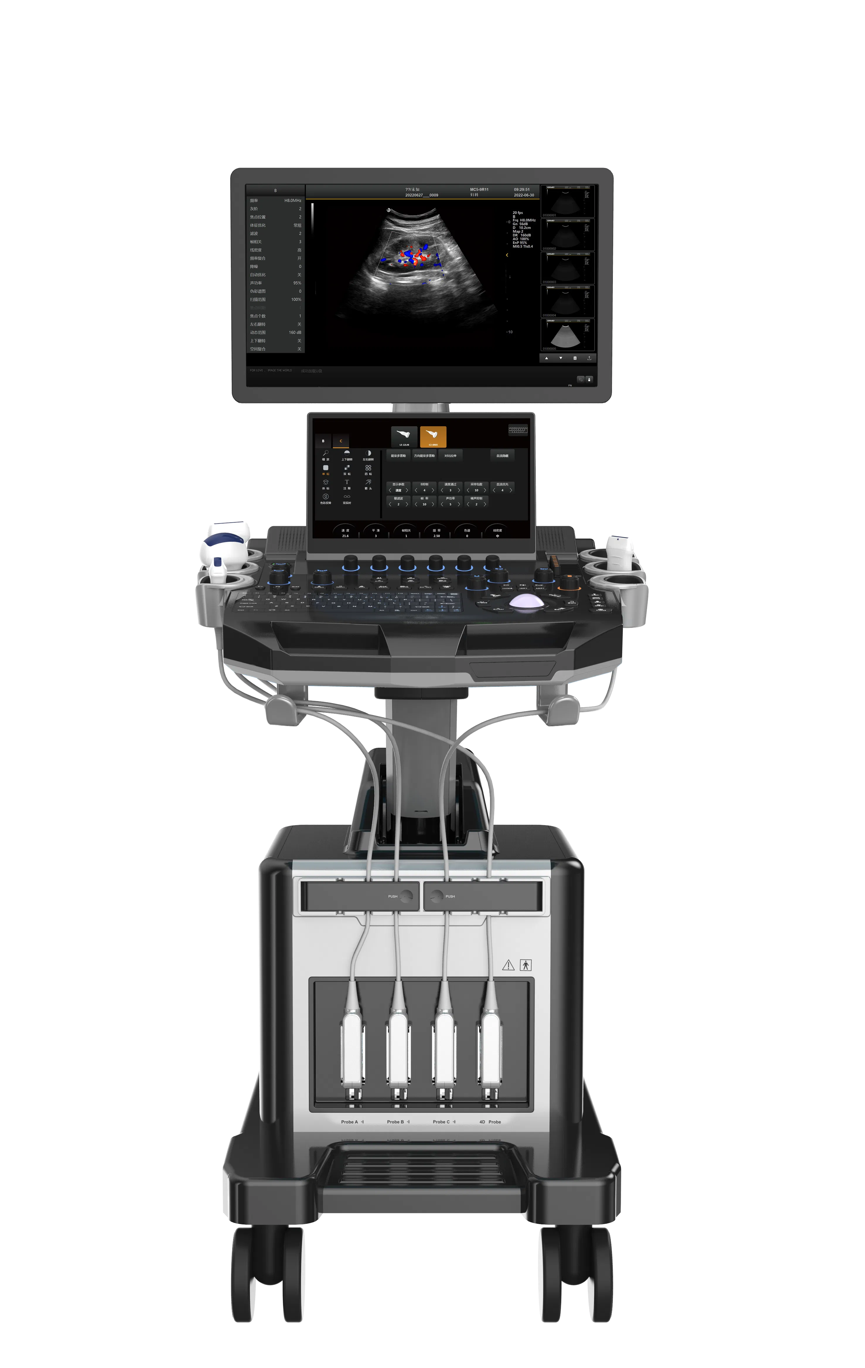 Sistema de Ultrasonido Veterinario de Alta Calidad 4D para Imágenes Diagnósticas