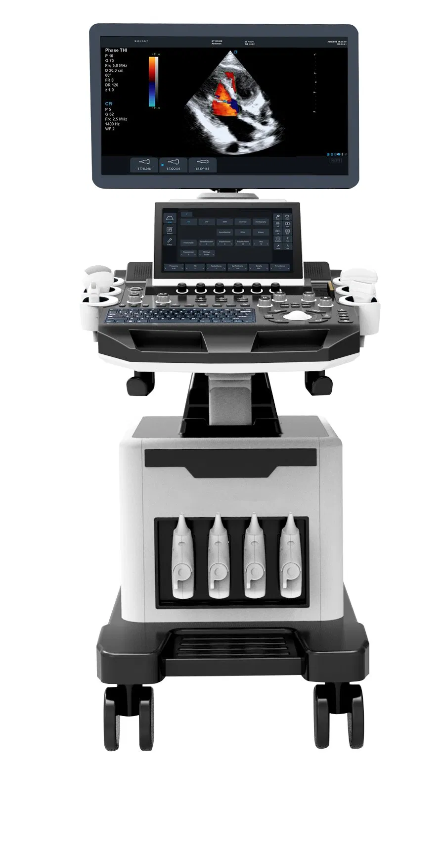 Ltub60 Sistema de Ultrasonido Doppler Color Cardíaco Digital de Alta Gama