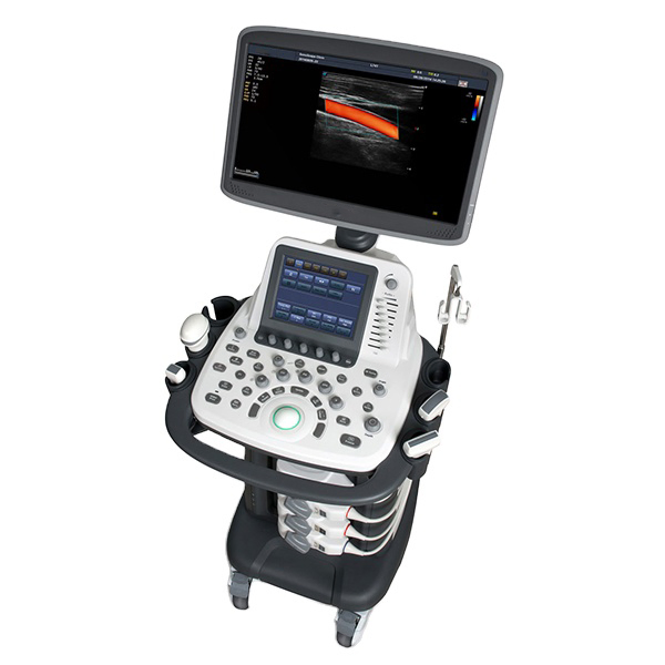 Sonoscape S22 Carro Hospitalario 2D Escáner Ultrasónico Doppler Color Máquina de Ultrasonido Doppler Color Obstétrico