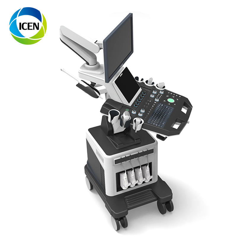 in-A900 China Médico Barato 2D/3D/4D Sistema de Diagnóstico Portátil Digital Carro Máquina de Ultrasonido Doppler Color Precio
