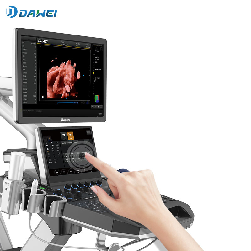 4D Máquina de ultrasonido clínico con Doppler color