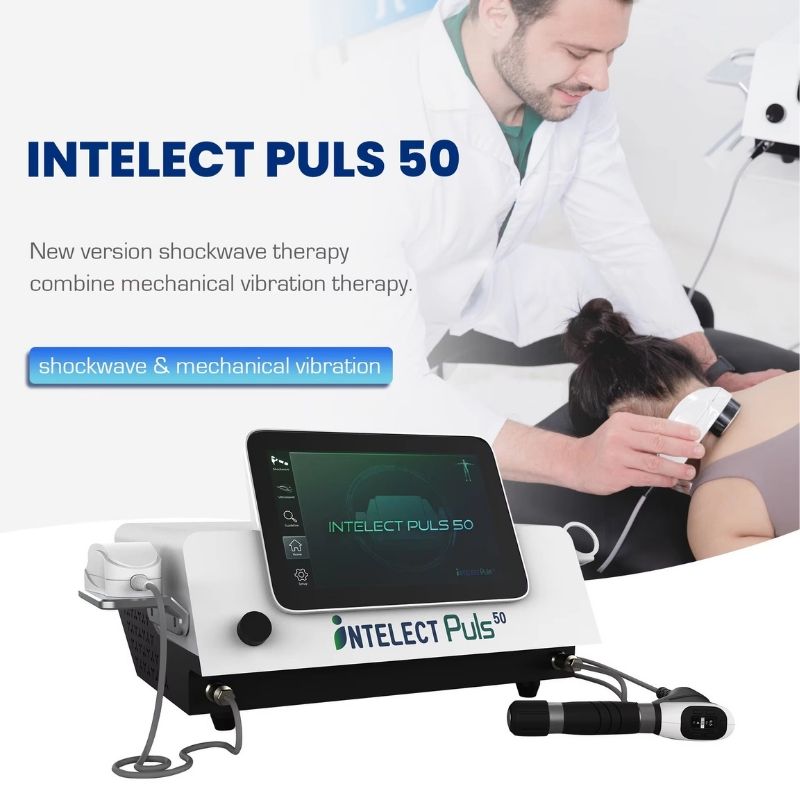 Sistema de fisioterapia de ultrasonido de doble onda de choque para el tratamiento de tendinitis, dolor muscular y disfunción eréctil