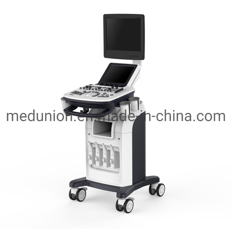 Venta Caliente 4D Sistema de Ultrasonido Doppler Color Trolley Mslcu46 con Entrega Rápida