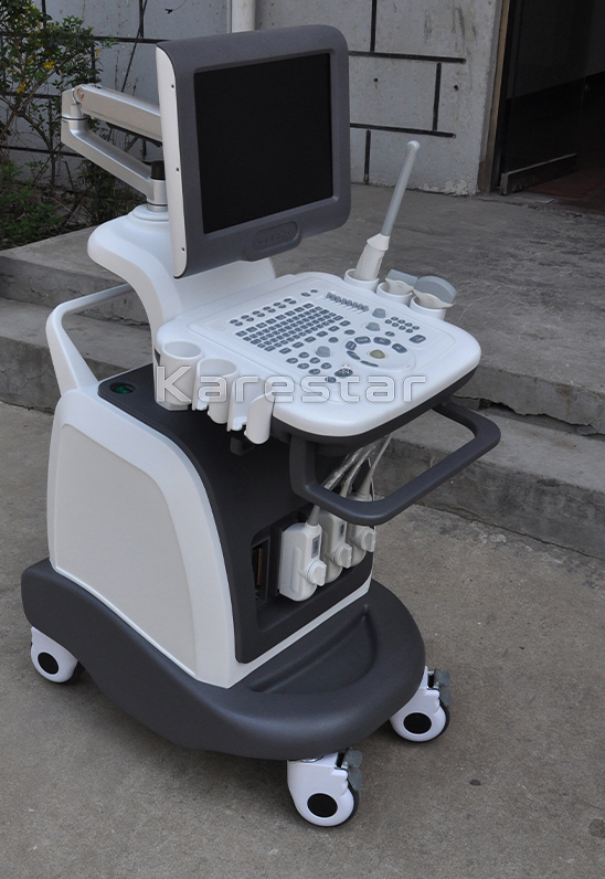 Sistema de ecografía Doppler color de carrito a precio económico para hospital