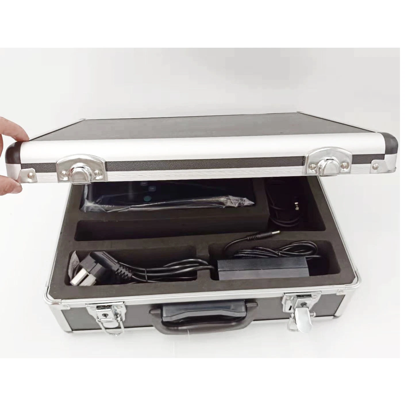 Máquina de ultrasonido veterinario portátil de mano 5.7 pulgadas para animales, vacas, cerdos, perros, gatos, ganado, escáner de ultrasonido para veterinarios