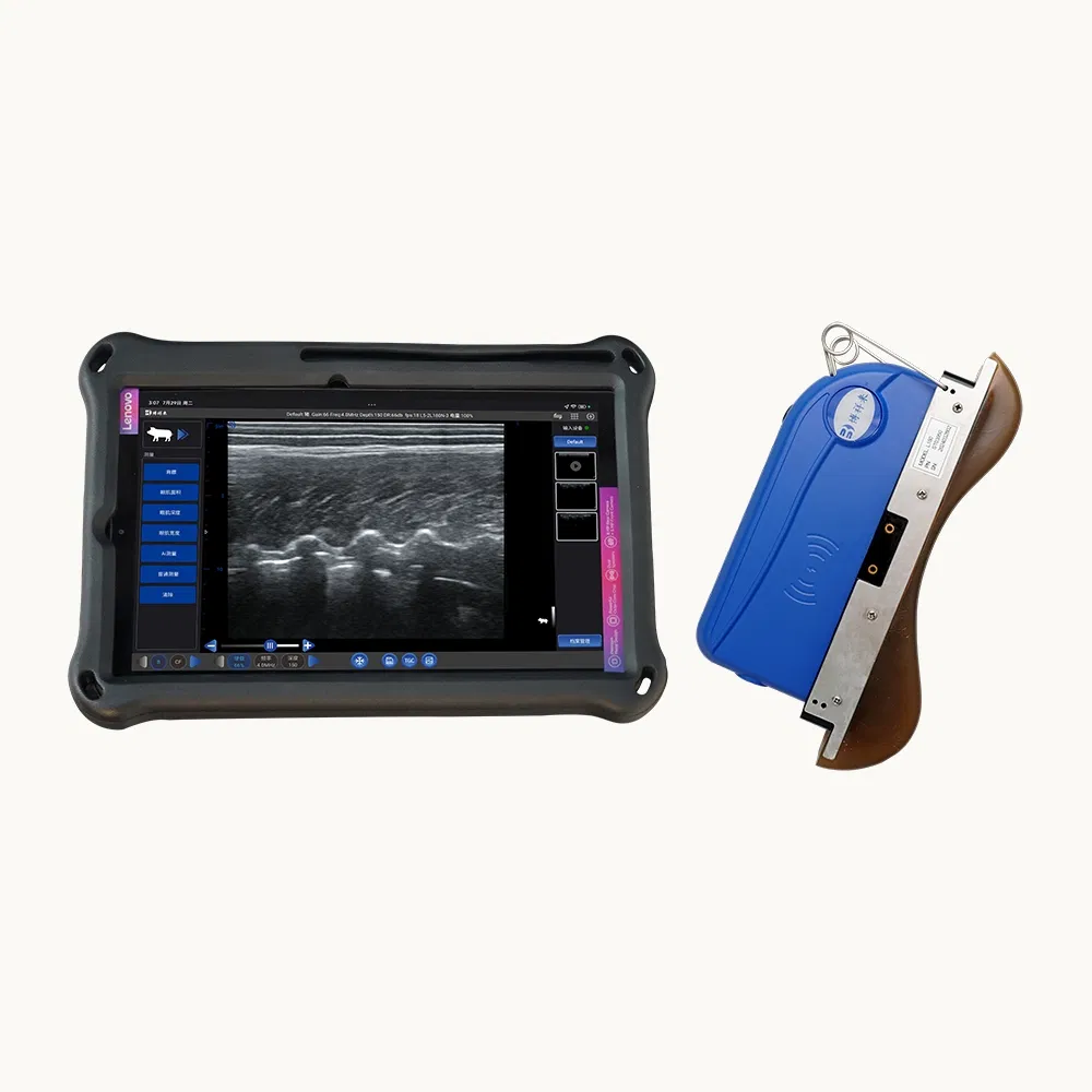 Bxl-S305 Escáner Ultrasónico Doppler Inalámbrico para Animales Detección Ai Mejor Máquina de Ultrasonido Veterinario para Cerdo Bovina Grasa de Espalda CE ISO
