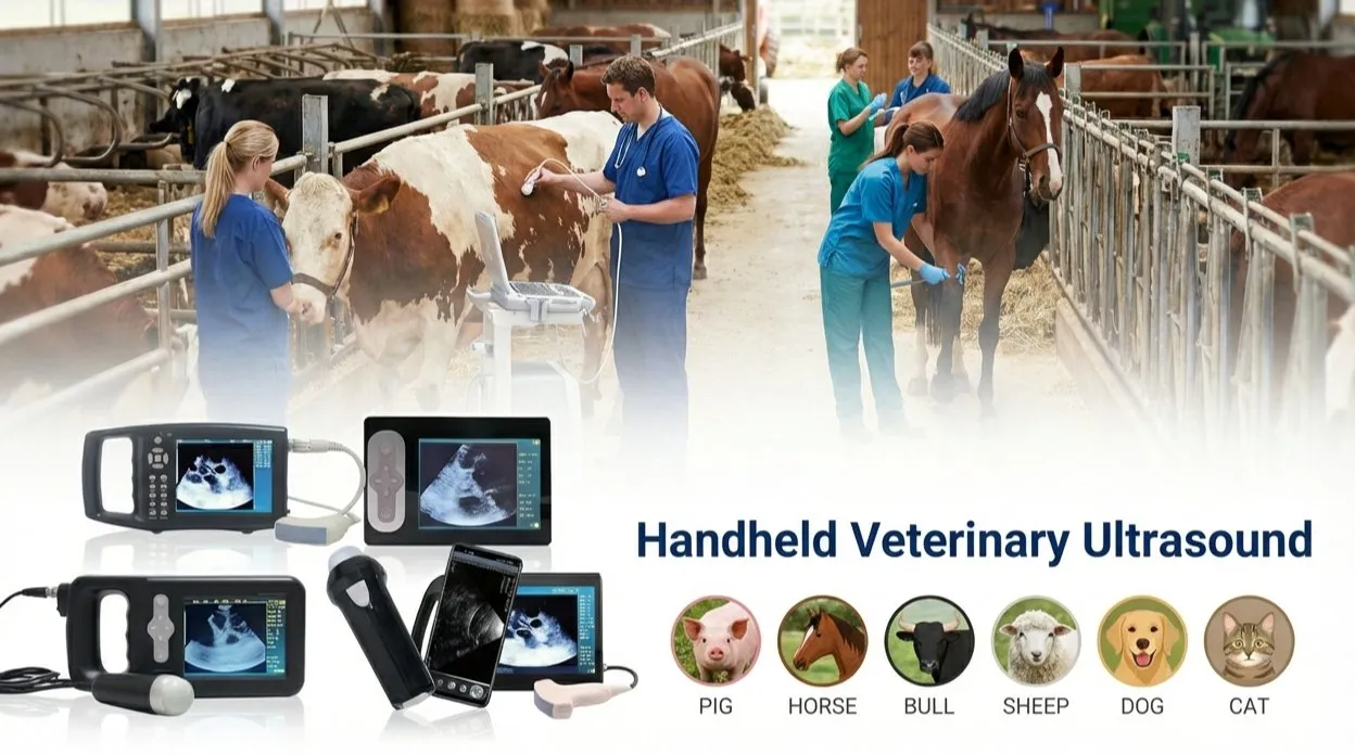 Ecógrafo veterinario TC-300D