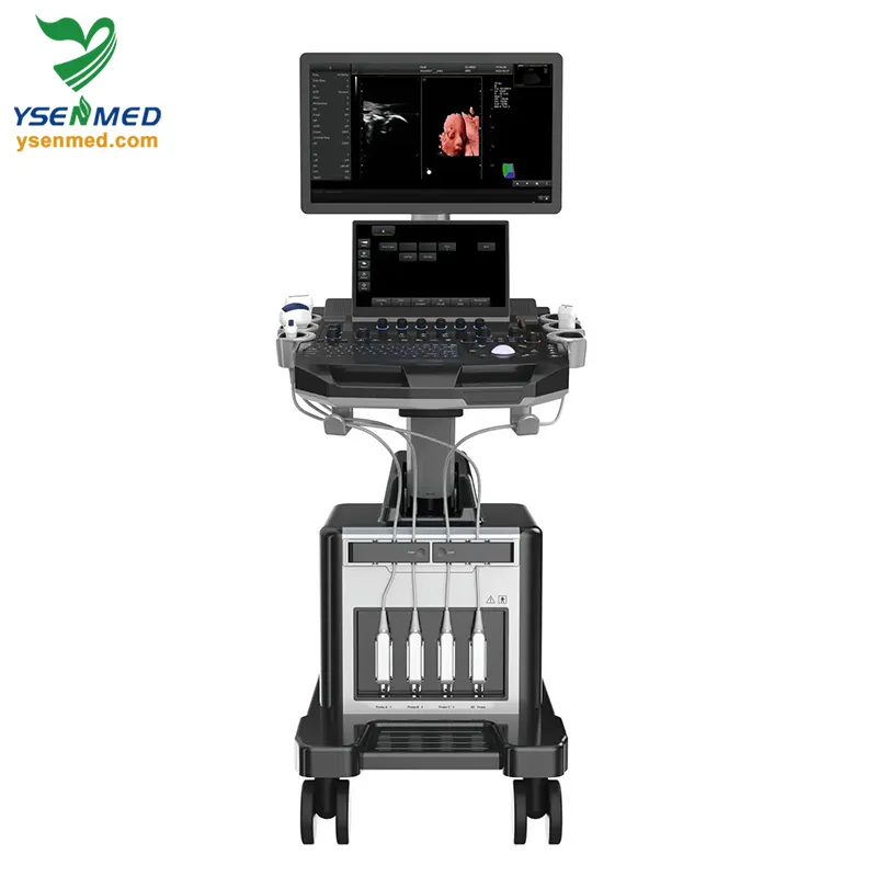 Ysb-T3 Carro de Equipos Médicos Sistema de Ultrasonido Doppler Color