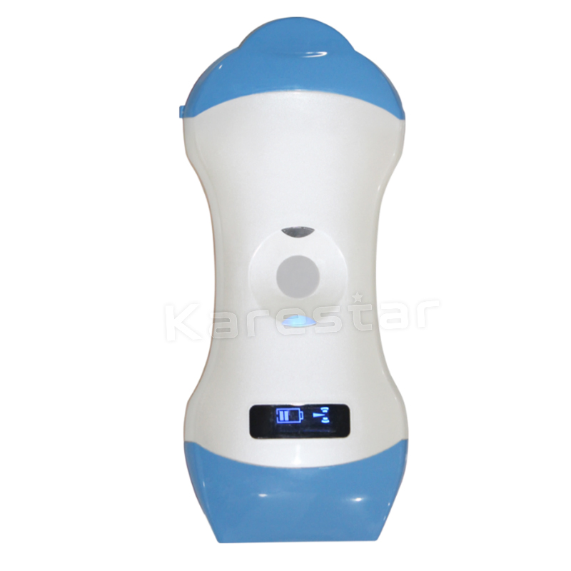 128 Elementos K-DC102 Ecografía Doppler Color Micro Convexo y Lineal Escáner Ultrasónico Inalámbrico de Doble Cabezal