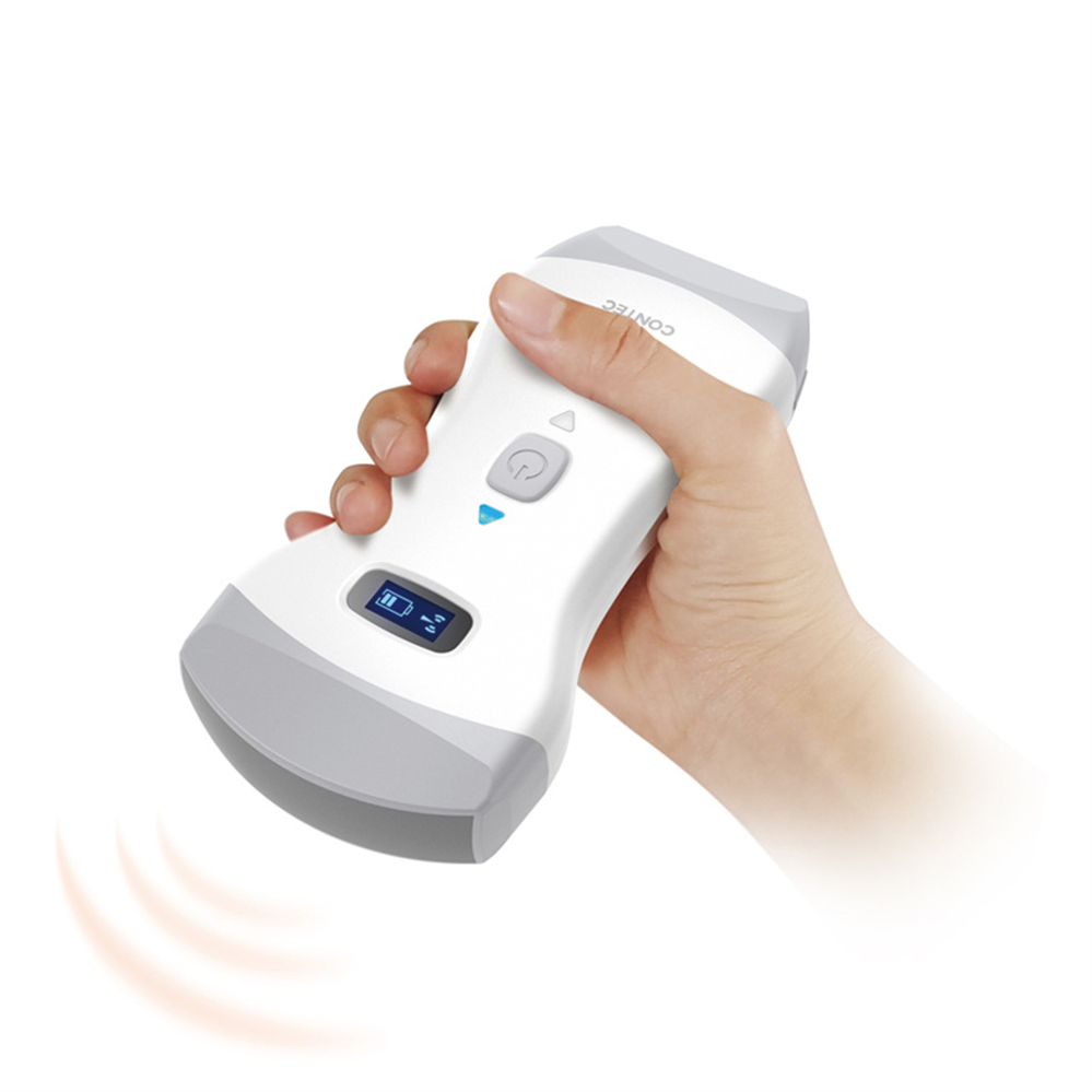 Contec Cms1600b Doppler Vascular Portátil Inalámbrico 3D 4D Máquina de Ultrasonido Portátil