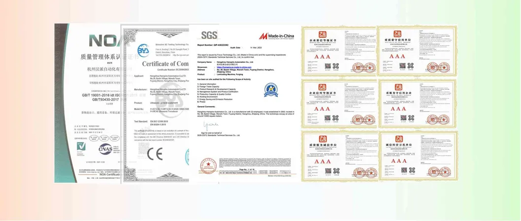 Certificaciones
