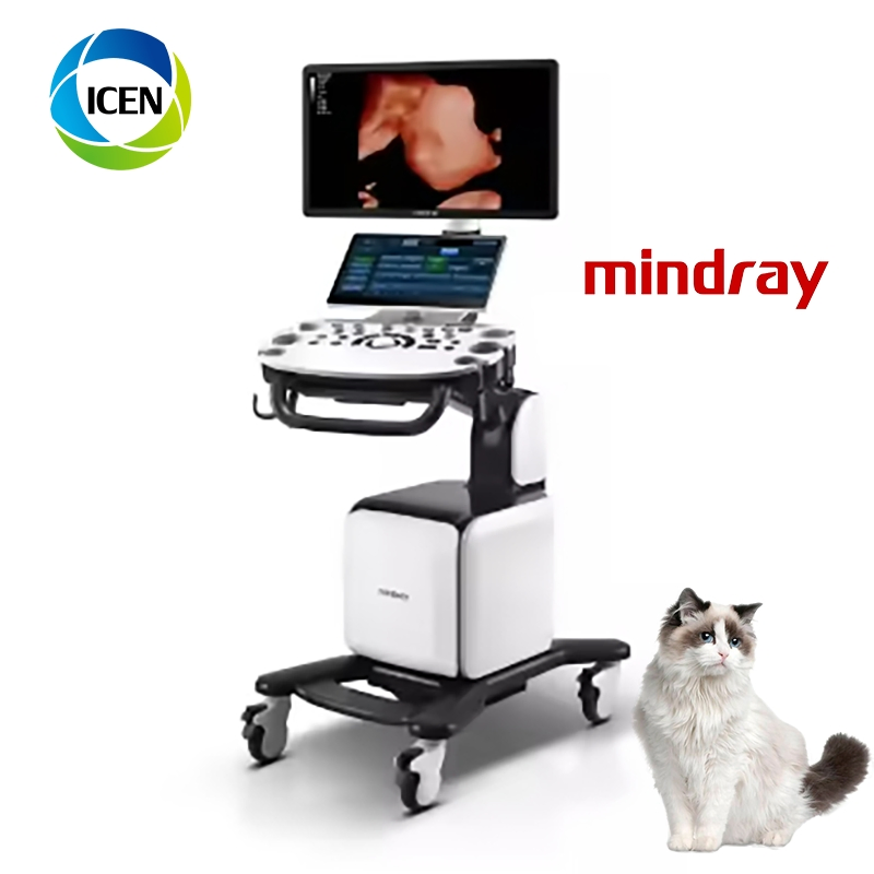 Máquina de Ultrasonido Veterinario Mindray Vetus 5 Exp Máquina de Ultrasonido Veterinario 3D 4D Máquina de Ultrasonido Veterinario Doppler