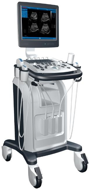 PT6102 Sistema de Ultrasonido Digital Móvil Médico con LCD, Sistema de Ultrasonido Tipo Carro