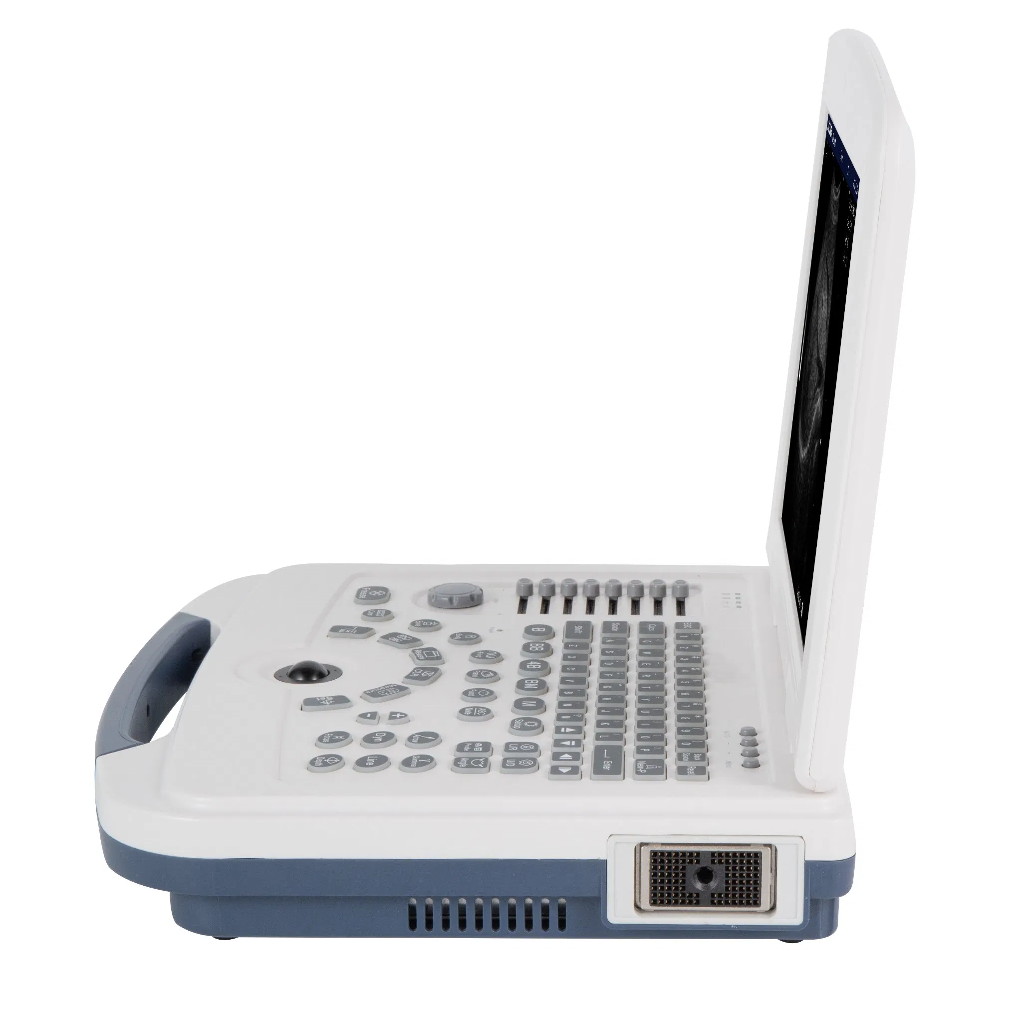 Escáner Ultrasónico Digital Portátil en Blanco y Negro Dawei Dw-580 Médico