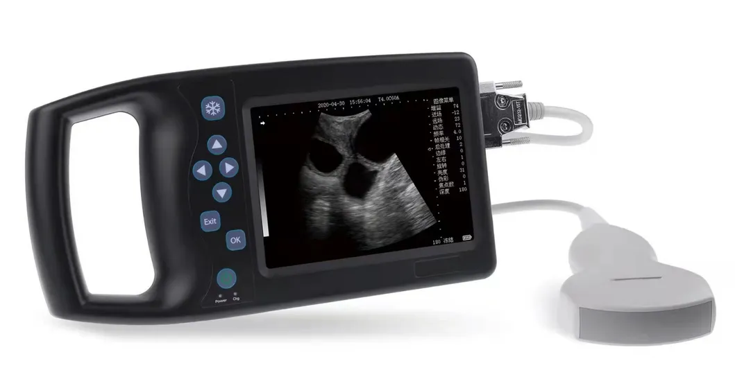 Escáner de ultrasonido veterinario